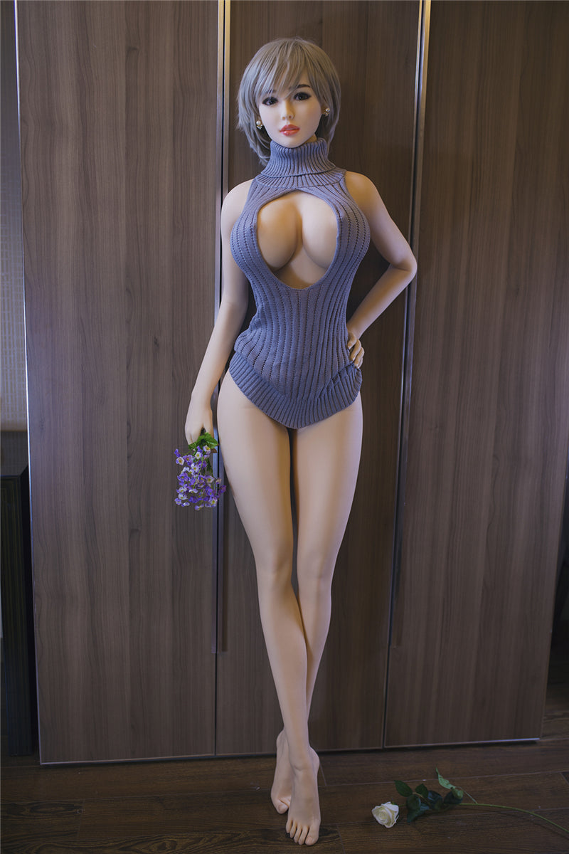 165 cm asiatische, lebensechte Sexpuppe mit großem Busen - 33Kg